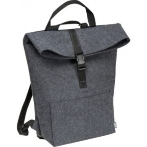 Felt backpack LAWRENCE dark grey
