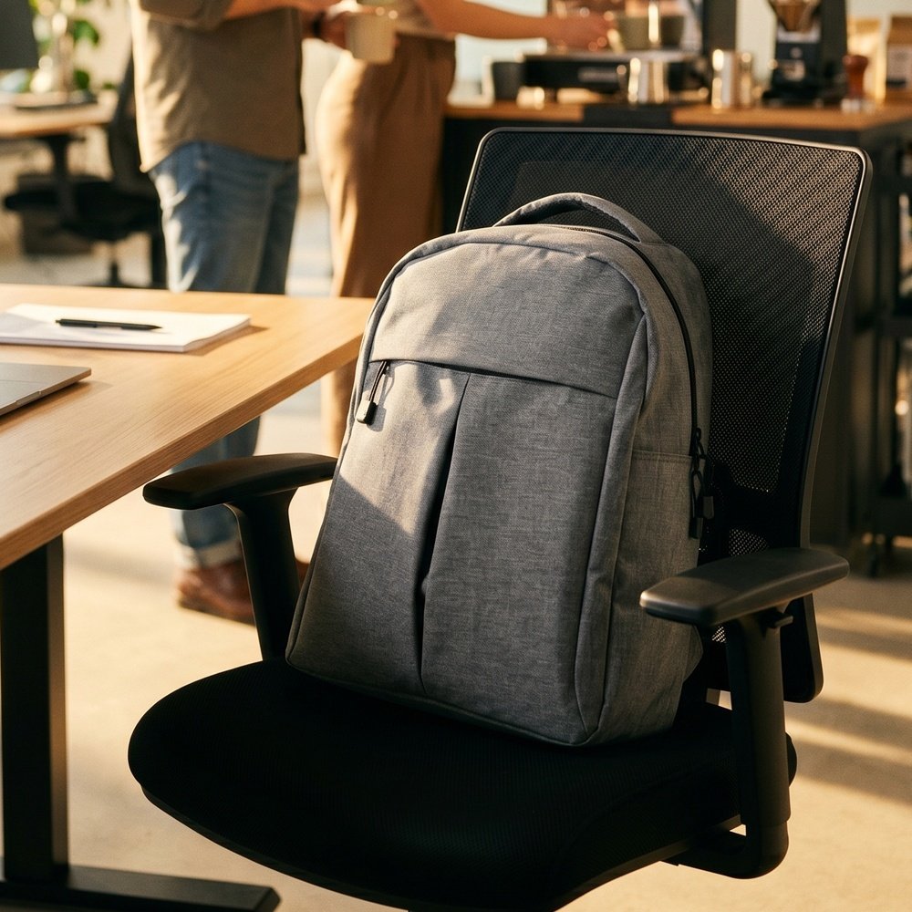 Backpack 15,6 inch LUKE grey