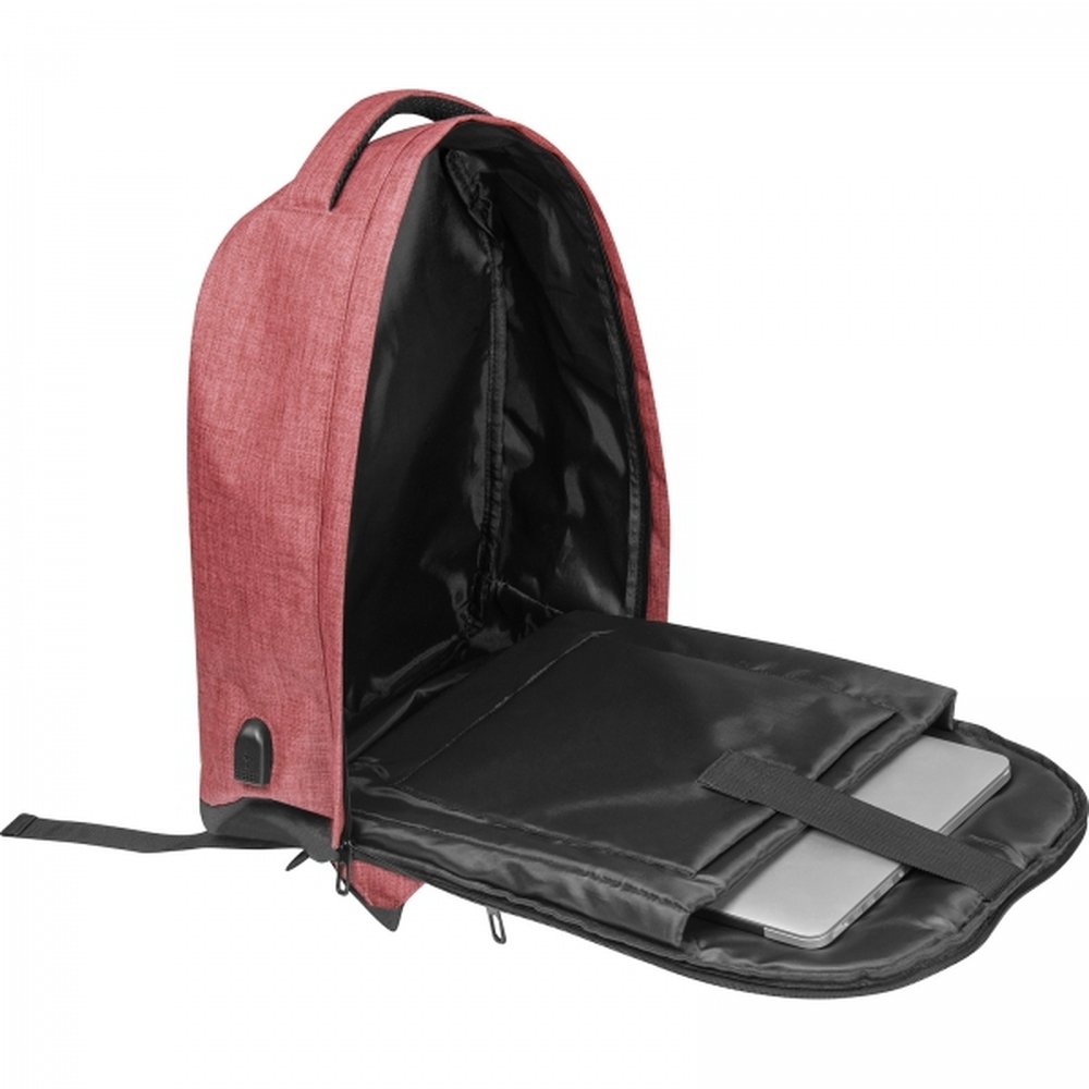 Laptop backpack HEIKO red - Image 2