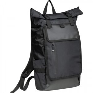 Laptop backpack FLORA black