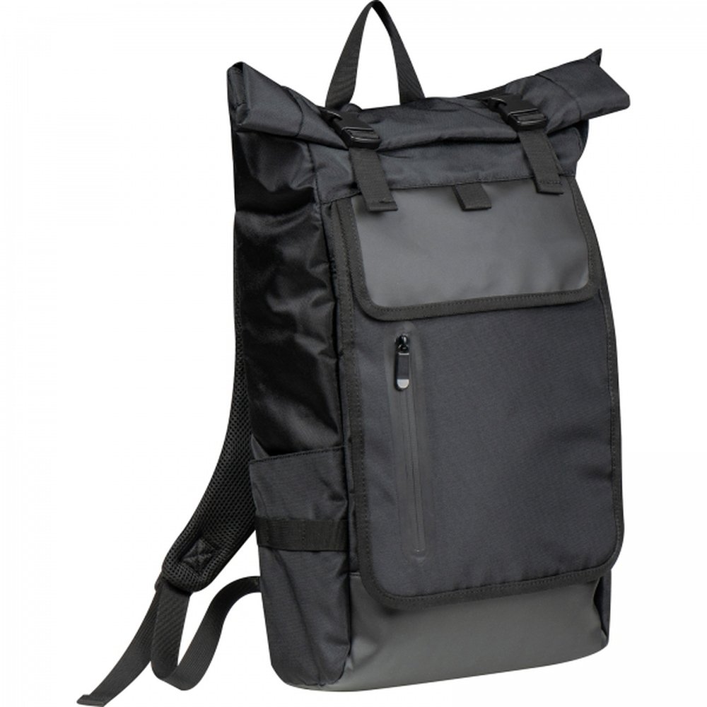 Laptop backpack FLORA black