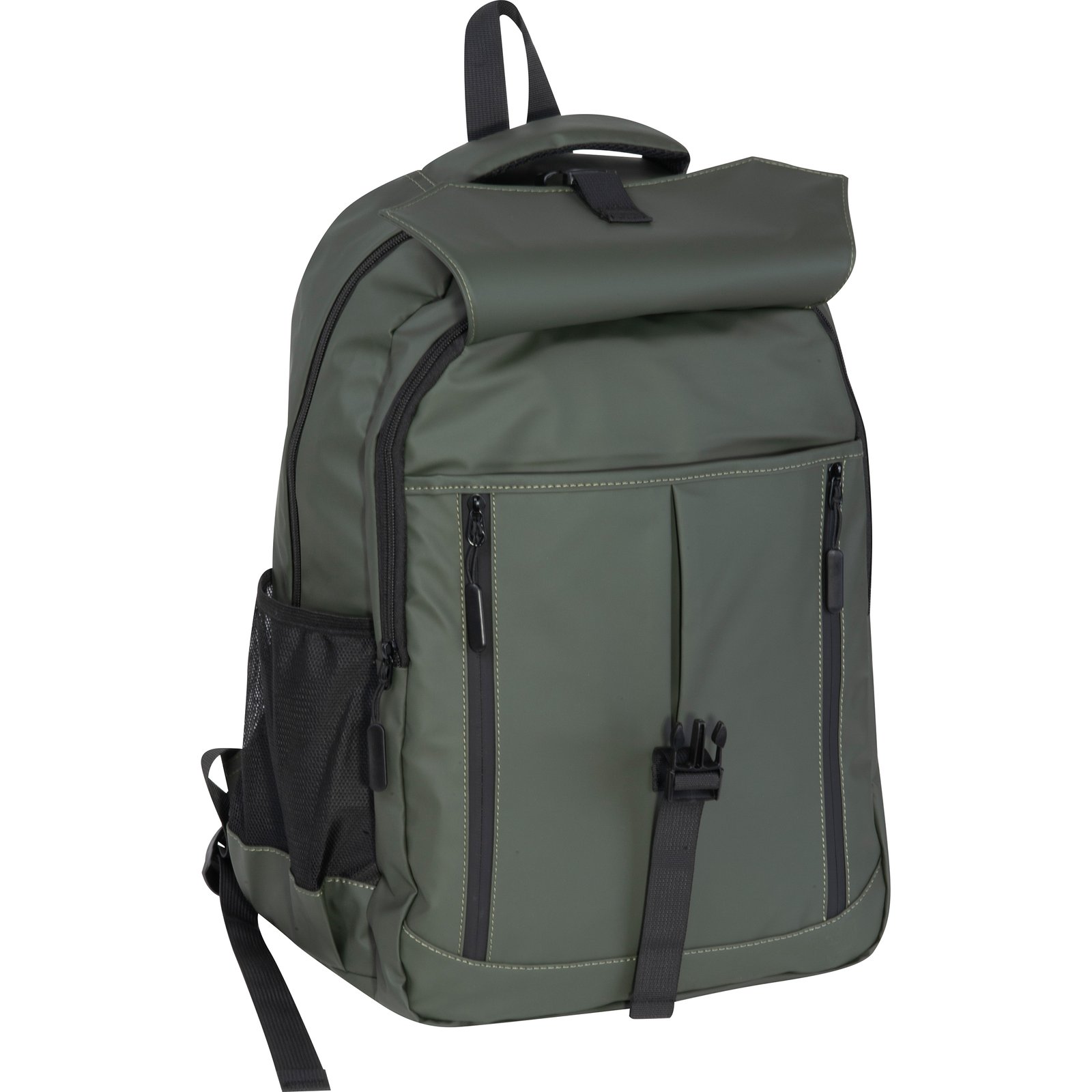 Laptop backpack GERDA khaki - Image 2