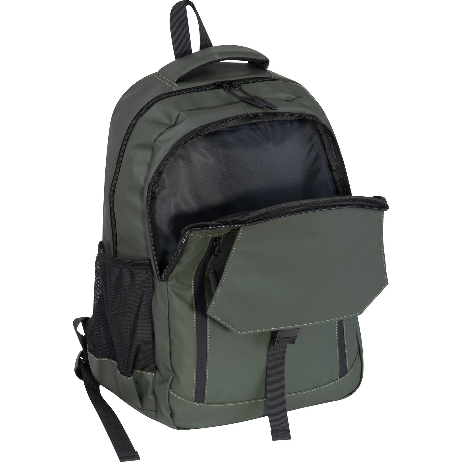Laptop backpack GERDA khaki - Image 3