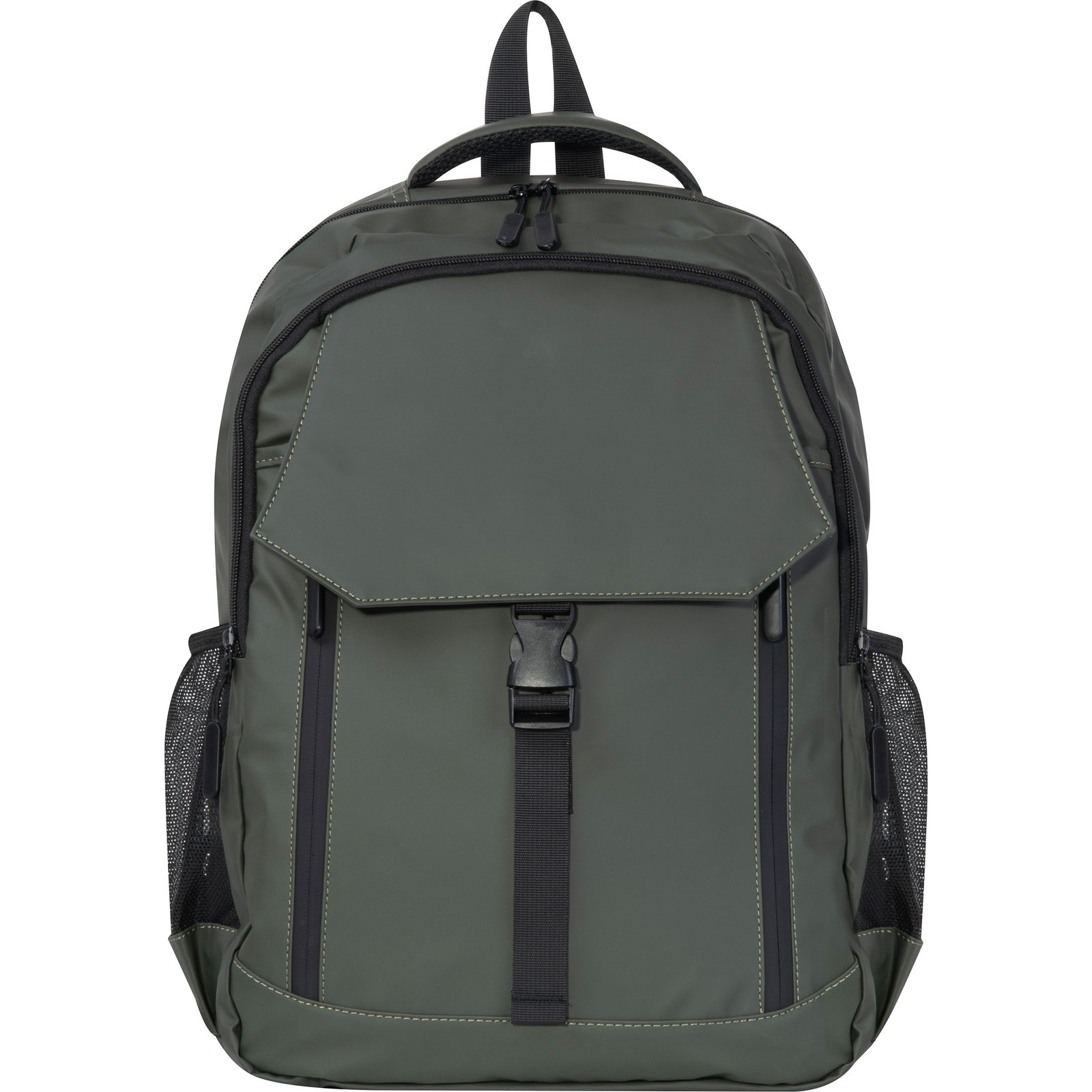 Laptop backpack GERDA khaki - Image 5