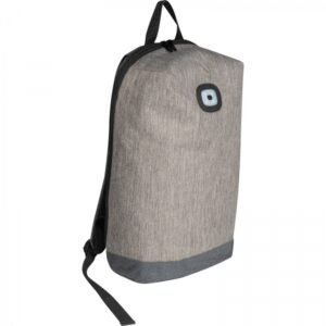 Laptop backpack with LED light SANDRO grey