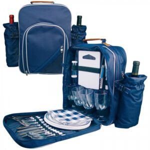 Picnic backpack for 4 people ELLIE blue