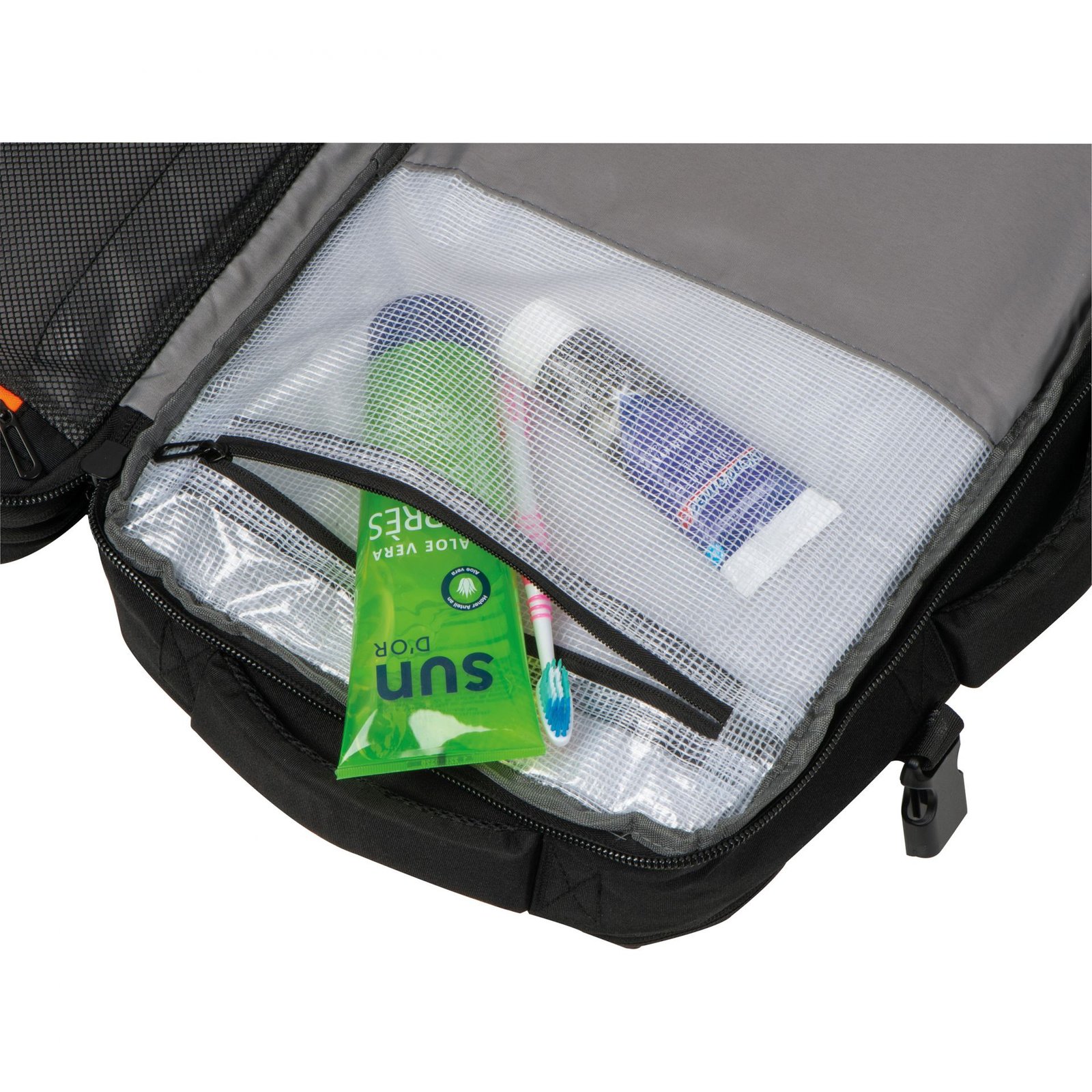 Travel backpack CRISMA KONSTANTY black - Image 3