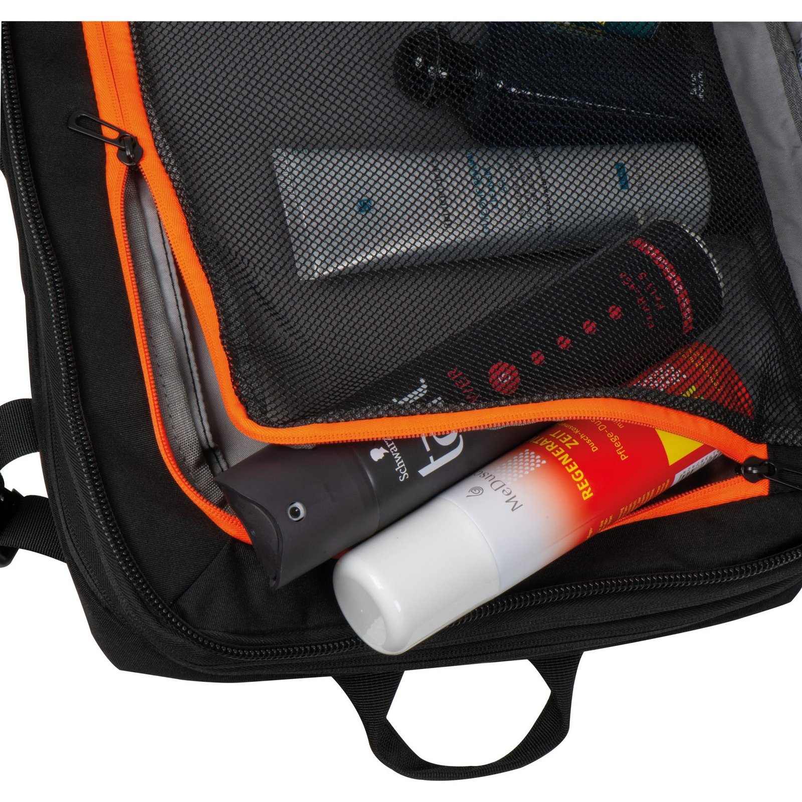 Travel backpack CRISMA KONSTANTY black - Image 4