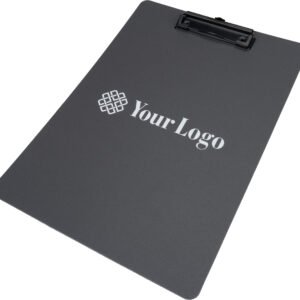 Writing pad with clip A4 grey
