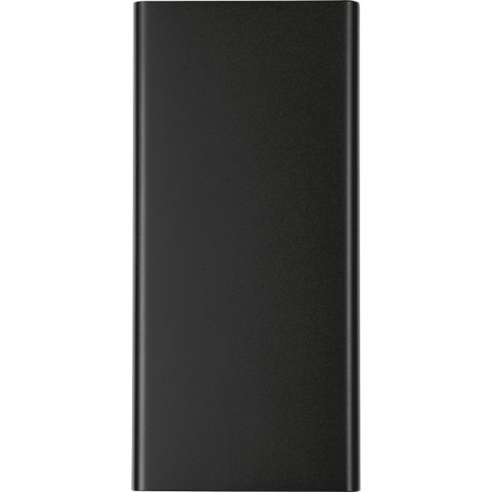 10000 mAh Power Bank made of Recycled Aluminum GIORGIA black - Image 3