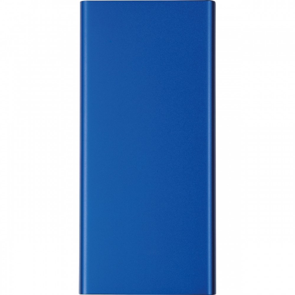 10000 mAh Power Bank made of Recycled Aluminum GIORGIA blue - Image 3