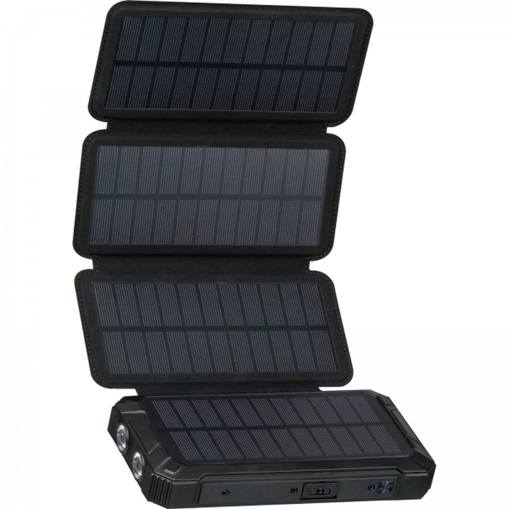 Power bank 20000 mAh solar PETRA black - Image 3
