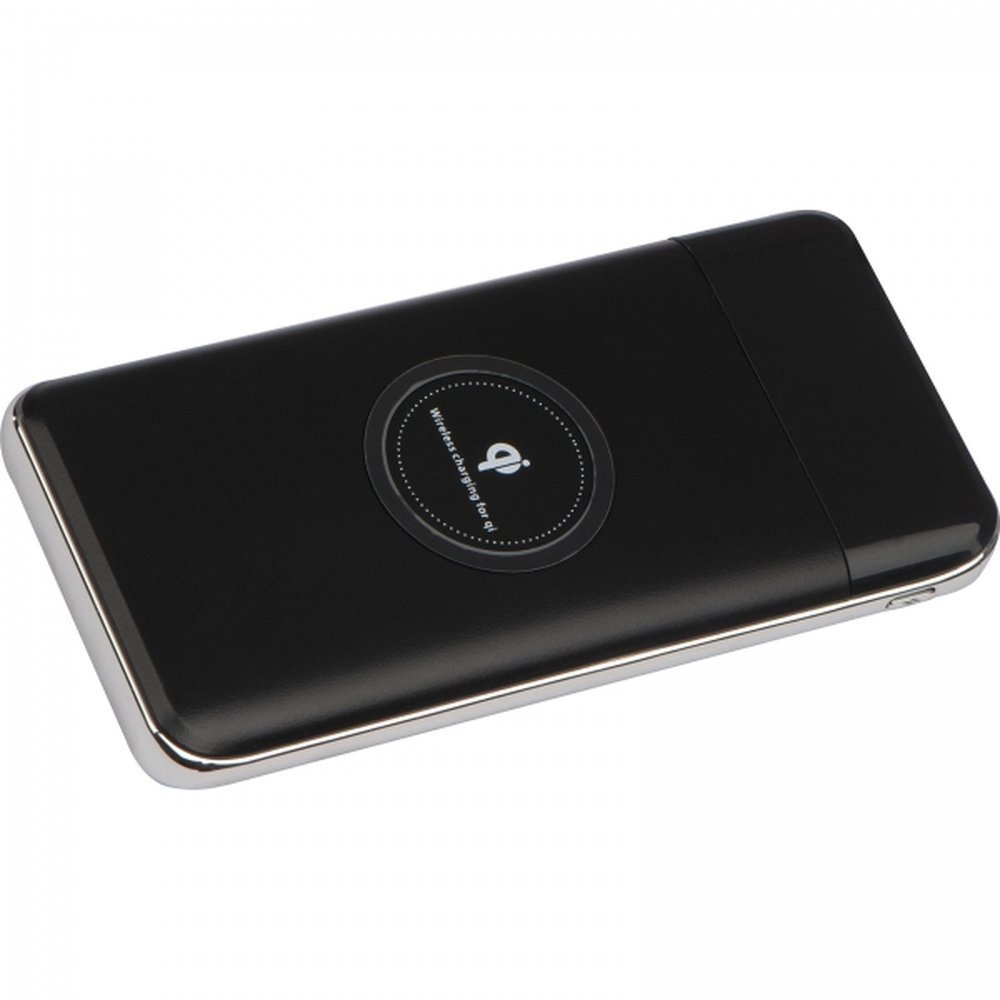Power bank 8000 mAh wireless SEBASTIANO black - Image 2