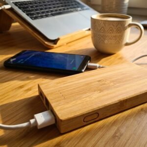 Power bank 8000 mAh SAMANTHA beige
