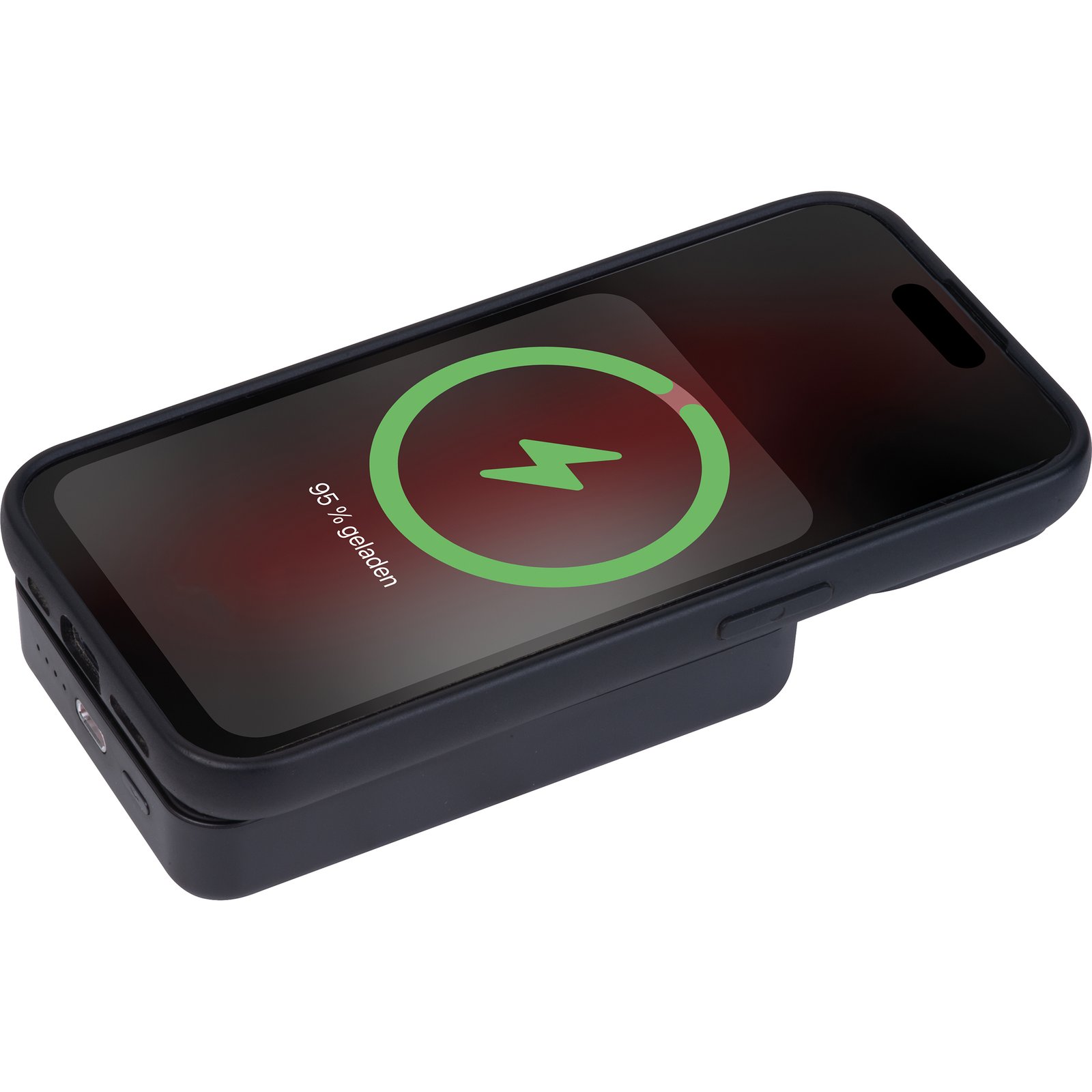 Magnetic power bank 10 000 mAh DONNA black - Image 4
