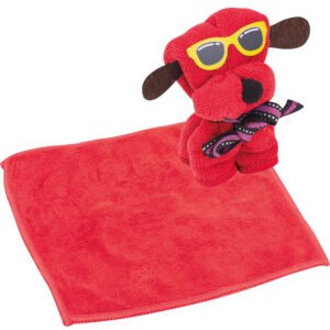 Small microfiber cloth FLAVIO red