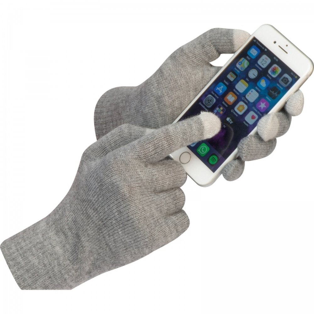 Winter smartphone gloves ANITA grey - Image 2