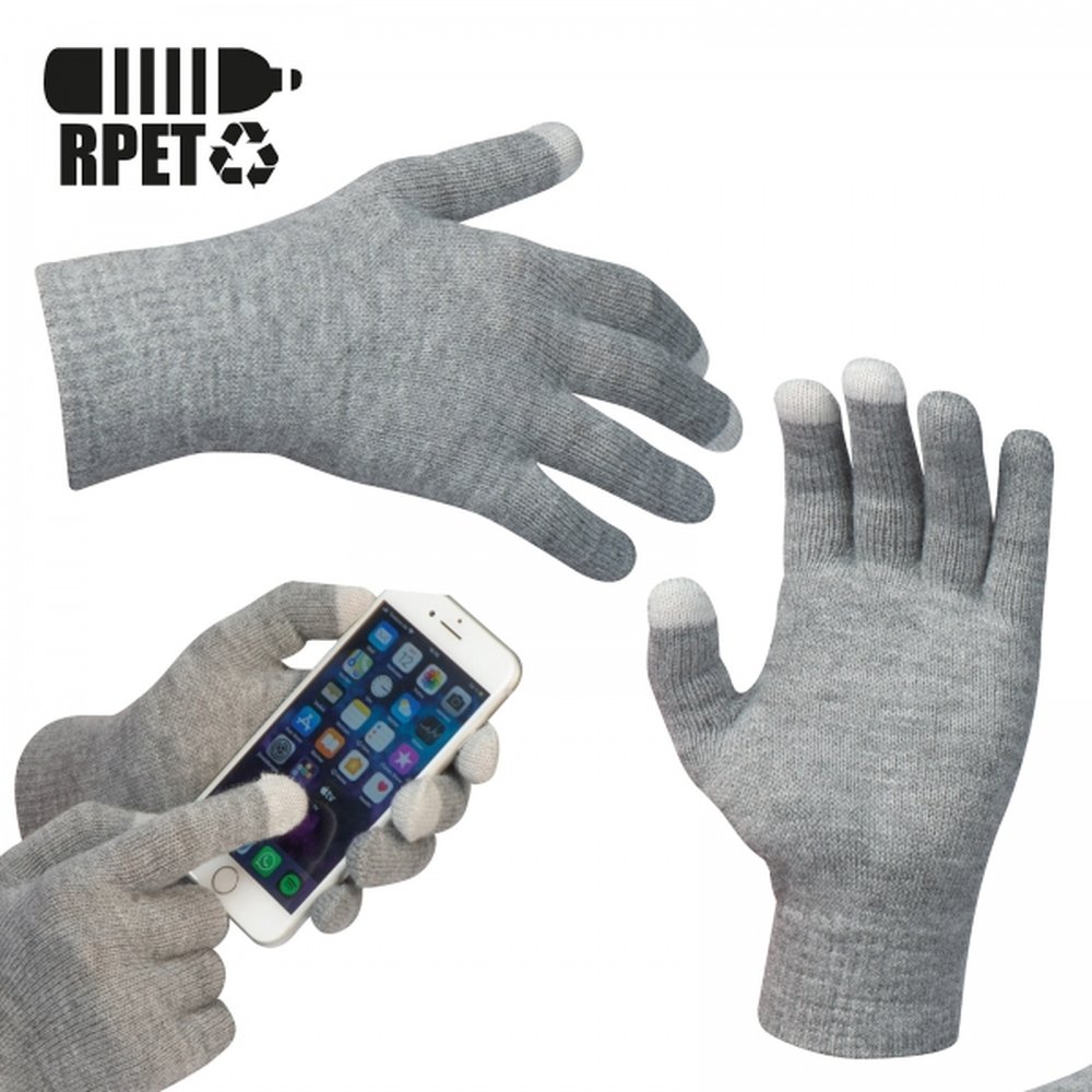Winter smartphone gloves ANITA grey - Image 3