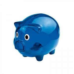 Piggy bank TRUDY blue