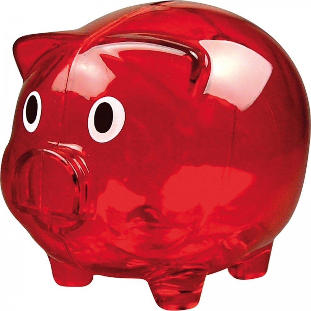 Piggy bank TRUDY red - Image 3
