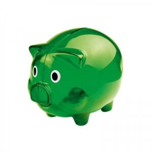 Piggy bank TRUDY green