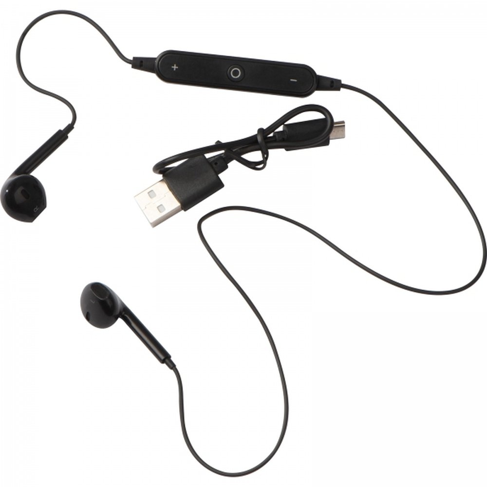 Bluetooth earbuds ISAAC black