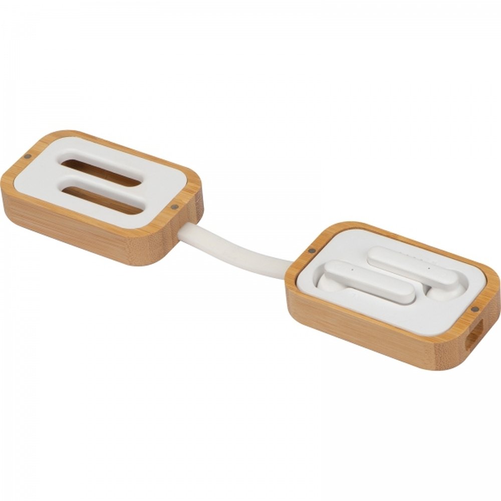 Bluetooth earbuds HAZEL beige - Image 5