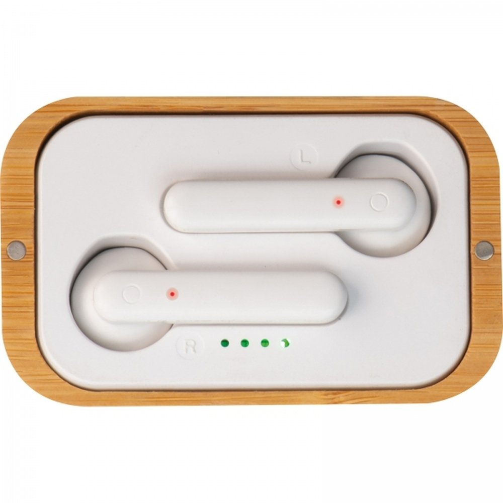 Bluetooth earbuds HAZEL beige - Image 2