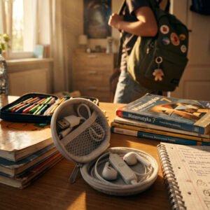 Bluetooth earbuds SOFIA white