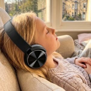 Bluetooth over-ear headphones DAMIAN black