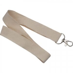 Cotton lanyard KONSTANTIN beige