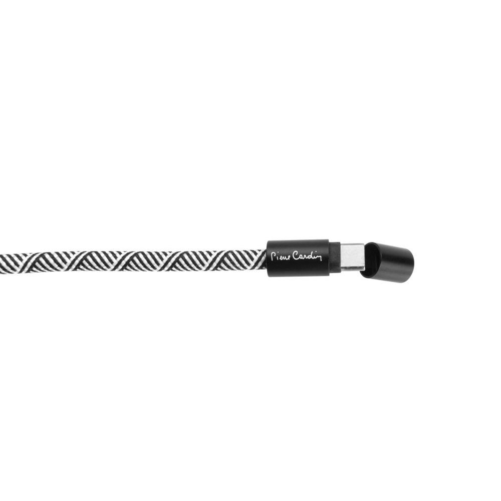 Phone lanyard with cable Audrey Pierre Cardin black - Image 2