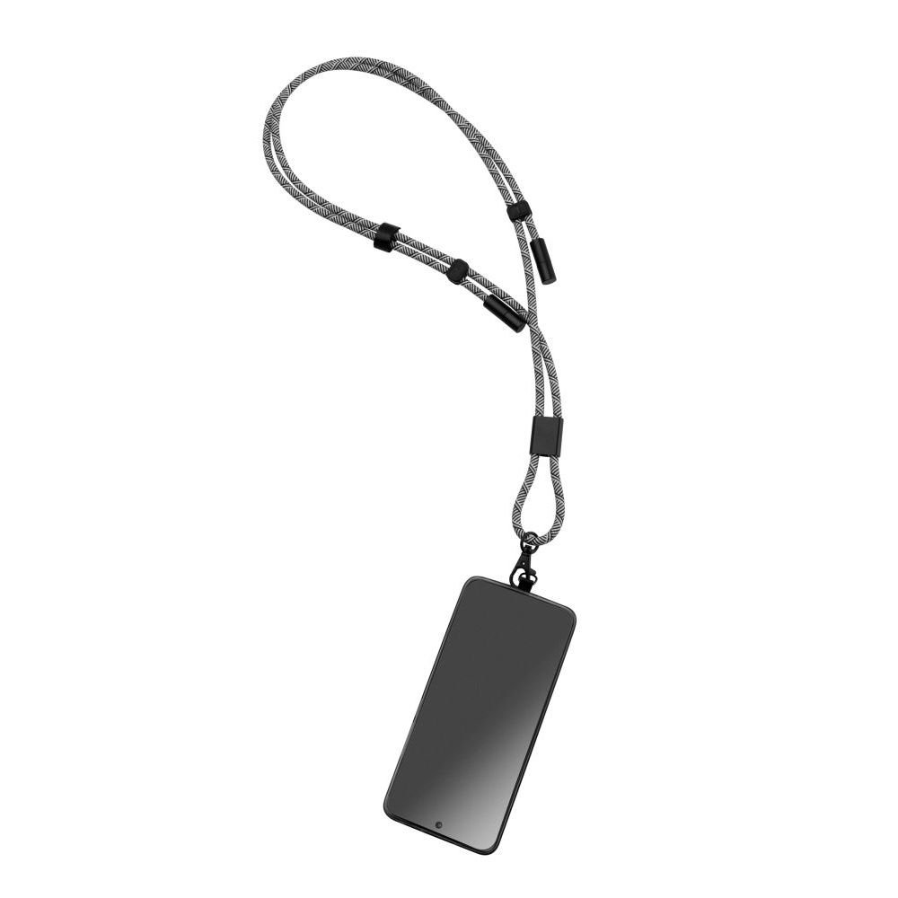 Phone lanyard with cable Audrey Pierre Cardin black - Image 4