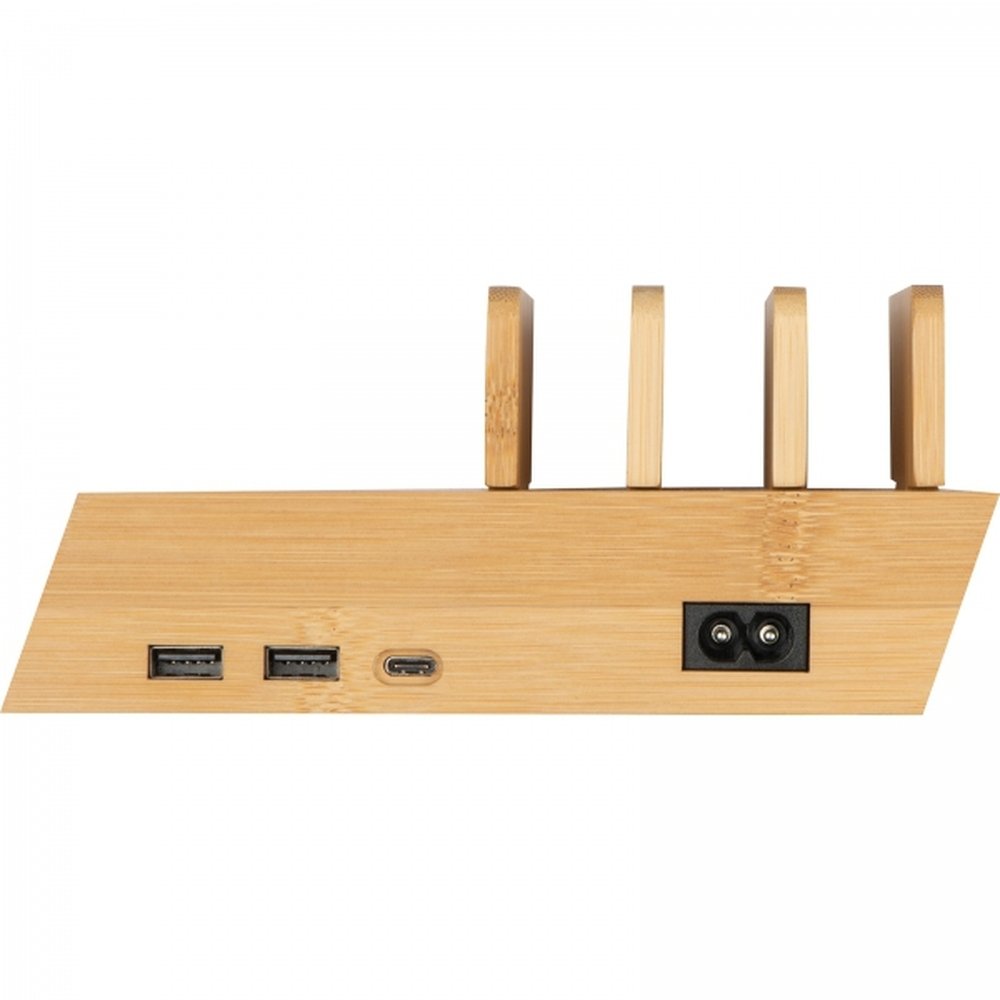 Wireless charging station KENNETH beige - Image 5