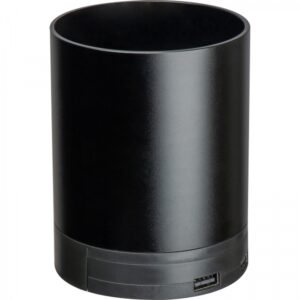 Desk stand with wireless charger BORIS black