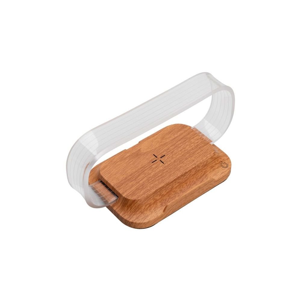 Phone stand with wireless charger JEROME Pierre Cardin beige - Image 2