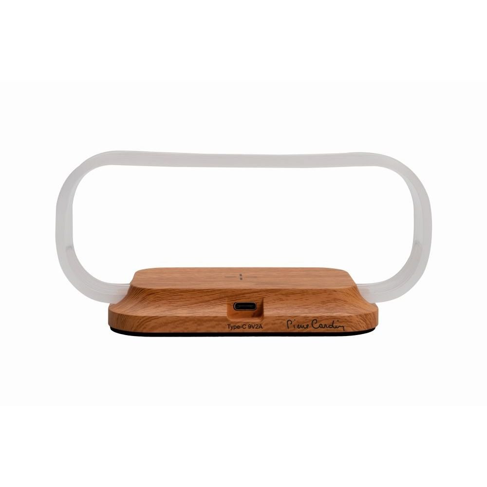 Phone stand with wireless charger JEROME Pierre Cardin beige - Image 4