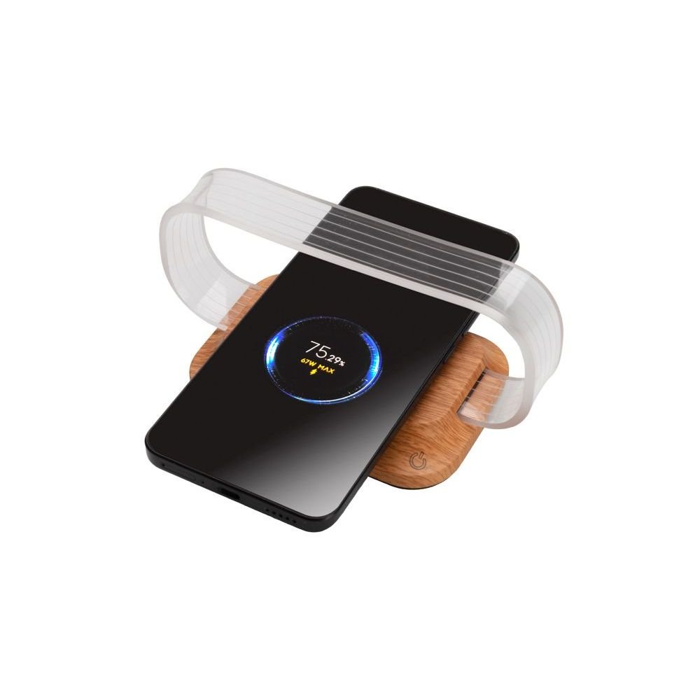 Phone stand with wireless charger JEROME Pierre Cardin beige - Image 5