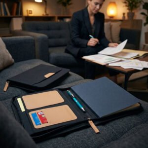 RPET document folder A5 SHANNON black