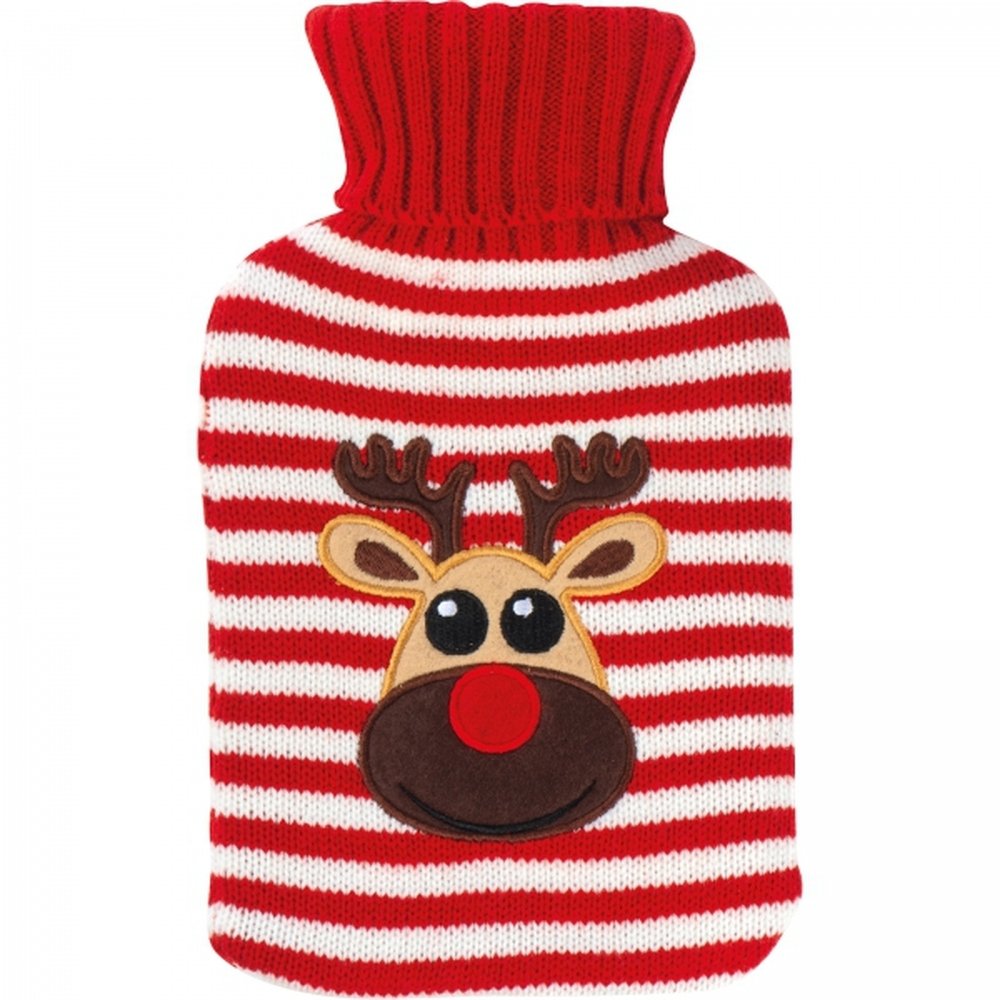 Christmas hot water bottle PASQUALE red - Image 3
