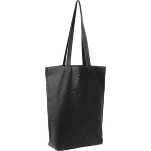 Cotton bag with long handles 180 g/m2 PIOTR black