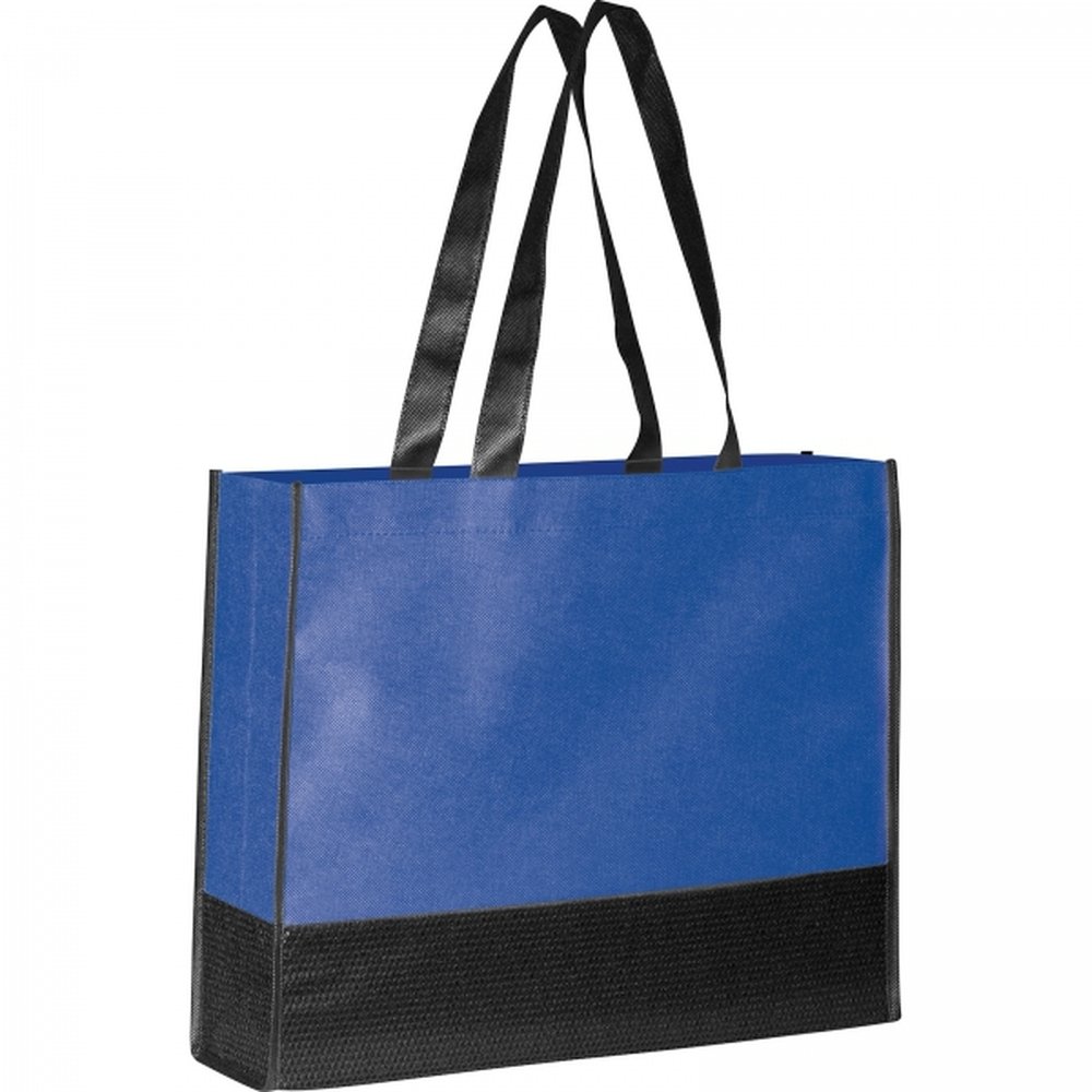 Non woven bag 80 g/m2 COURTNEY blue - Image 2