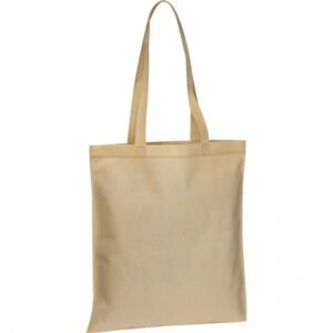 Non woven bag 80 g/m2 GIANLUCA beige