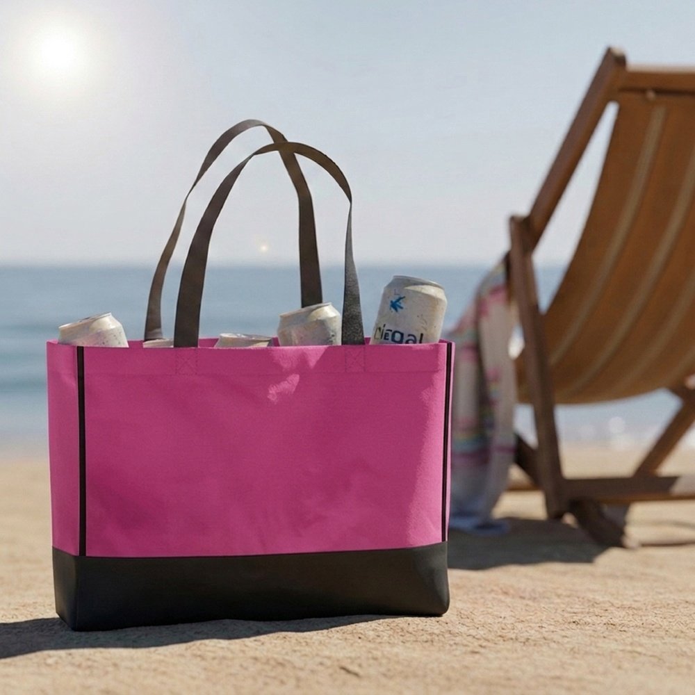 Non woven bag 80 g/m2 COURTNEY pink
