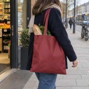 Non woven bag 80 g/m2 LUDWIK burgundy