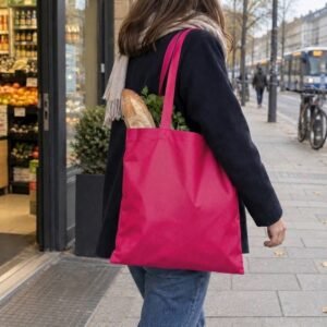 Non woven bag 80 g/m2 LUDWIK pink