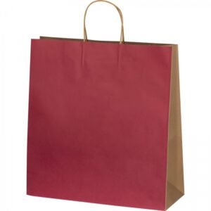 Large paper bag 120 g/m2 GUS burgundy
