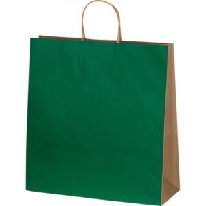 Large paper bag 120 g/m2 GUS green