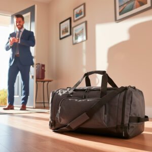 Travel and sport bag ARARAT Schwarzwolf grey