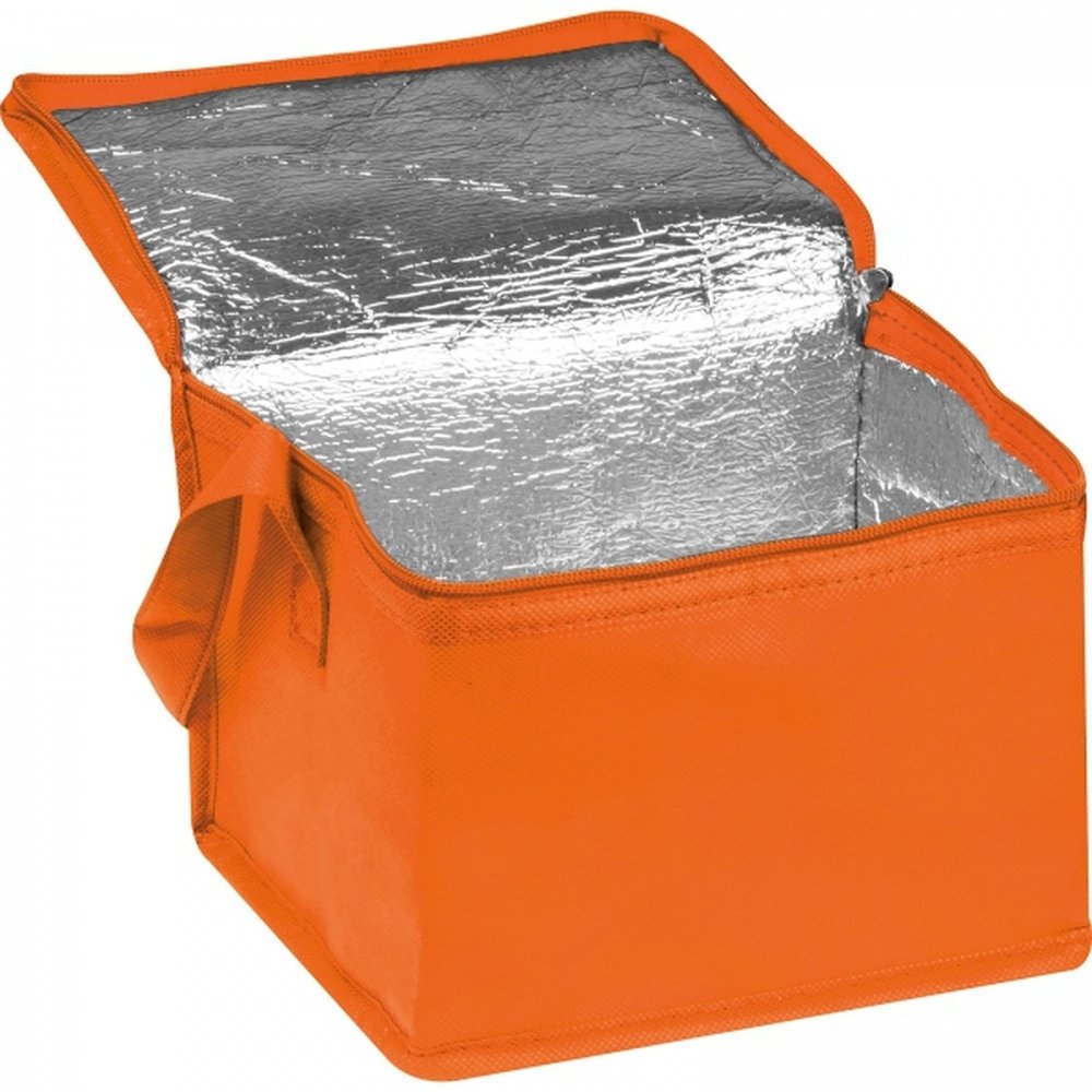 Non-woven thermal bag for 6 cans 330 ml LUDMILA orange - Image 5